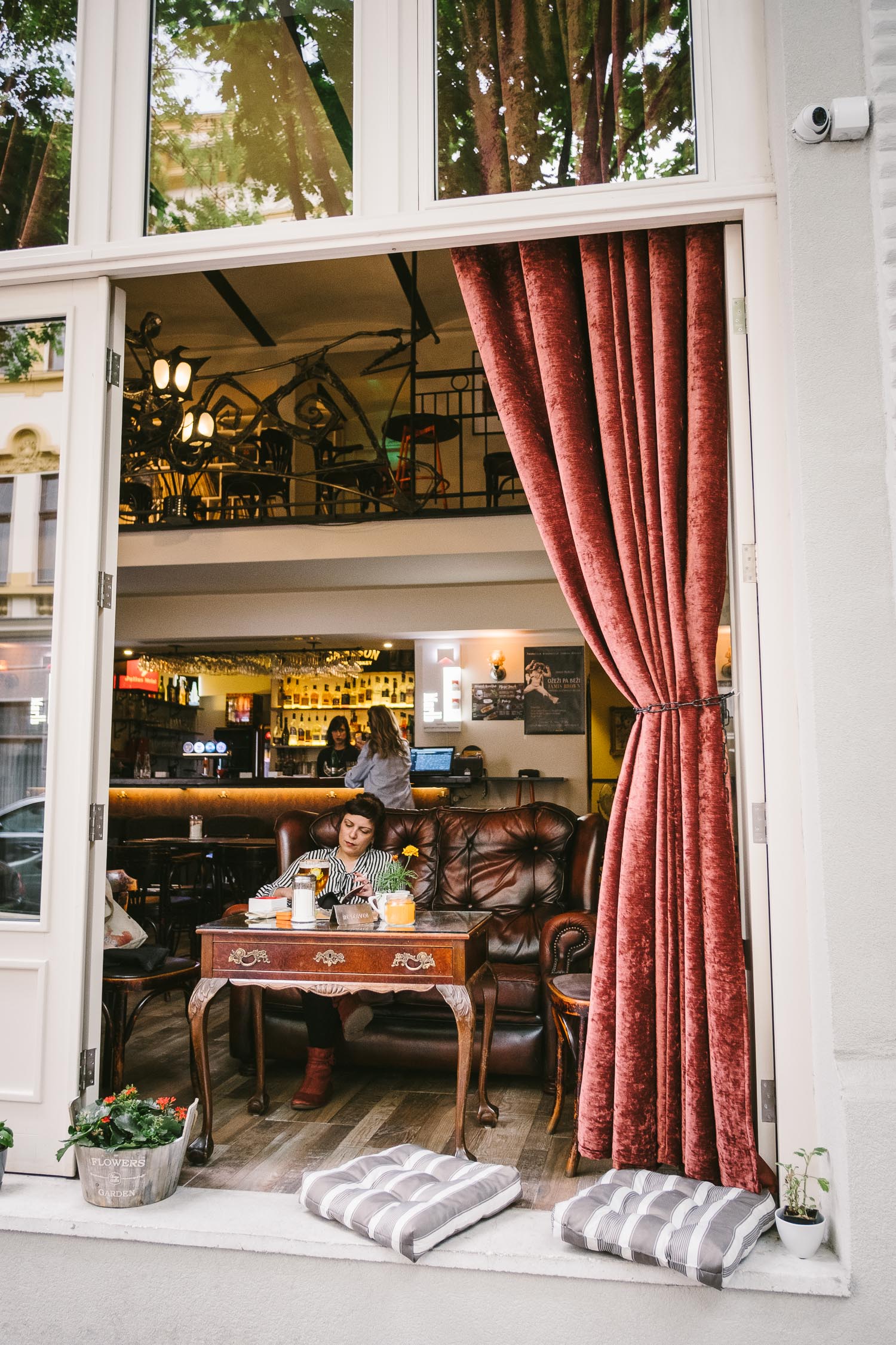 A day in port Belgrade, Serbia