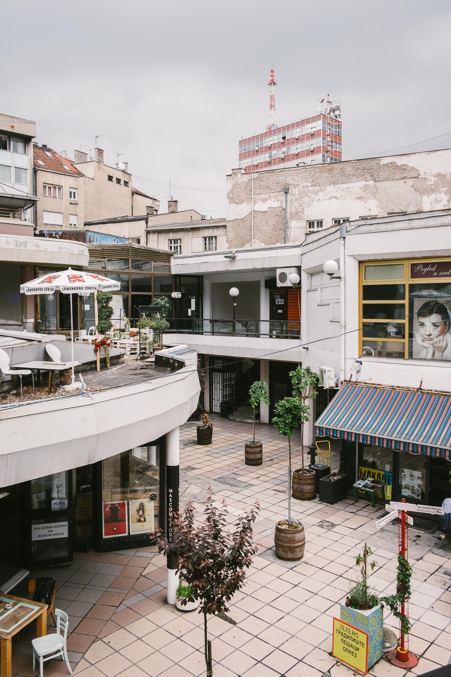 A day in port Belgrade, Serbia