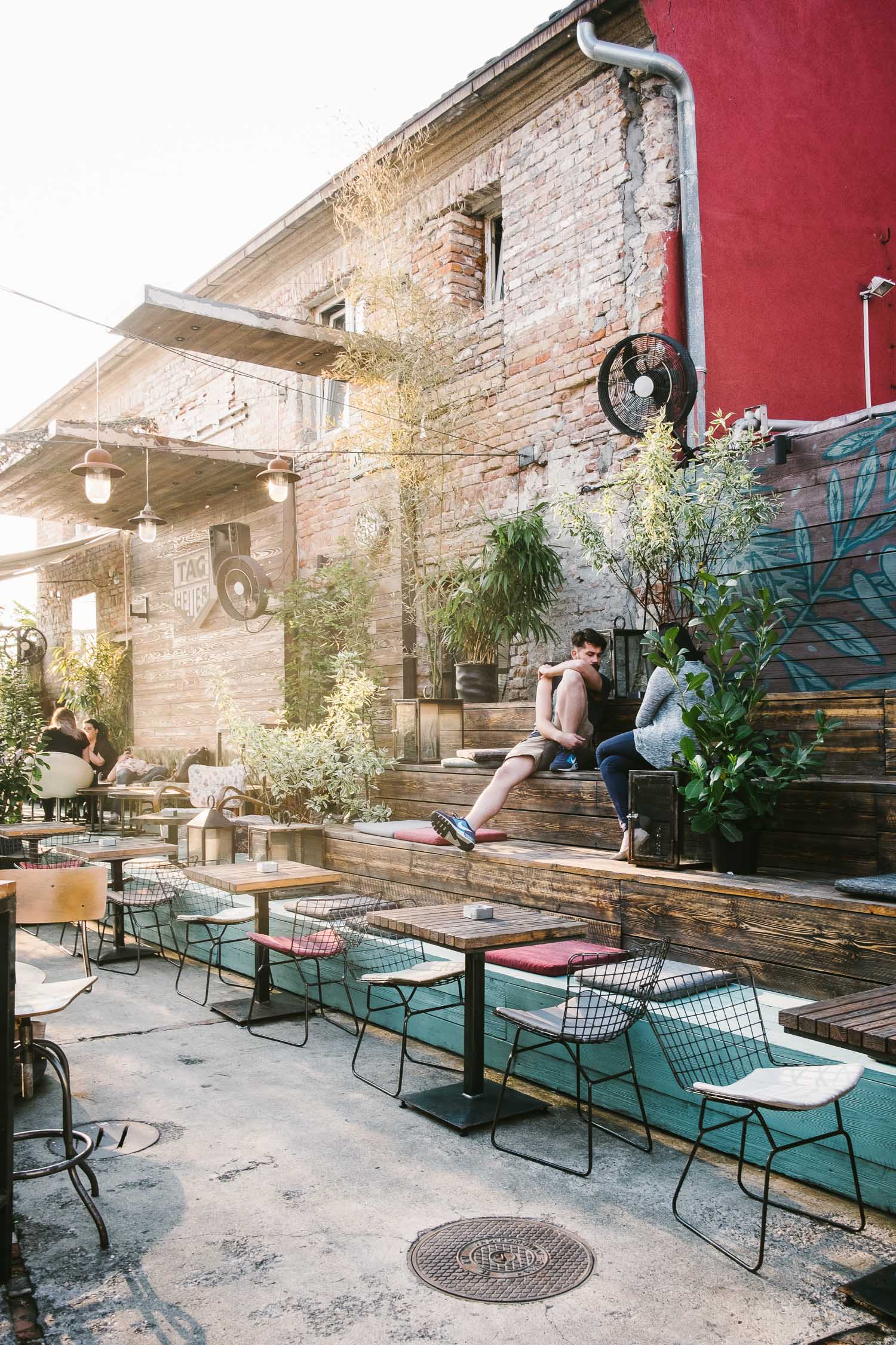 A day in port Belgrade, Serbia