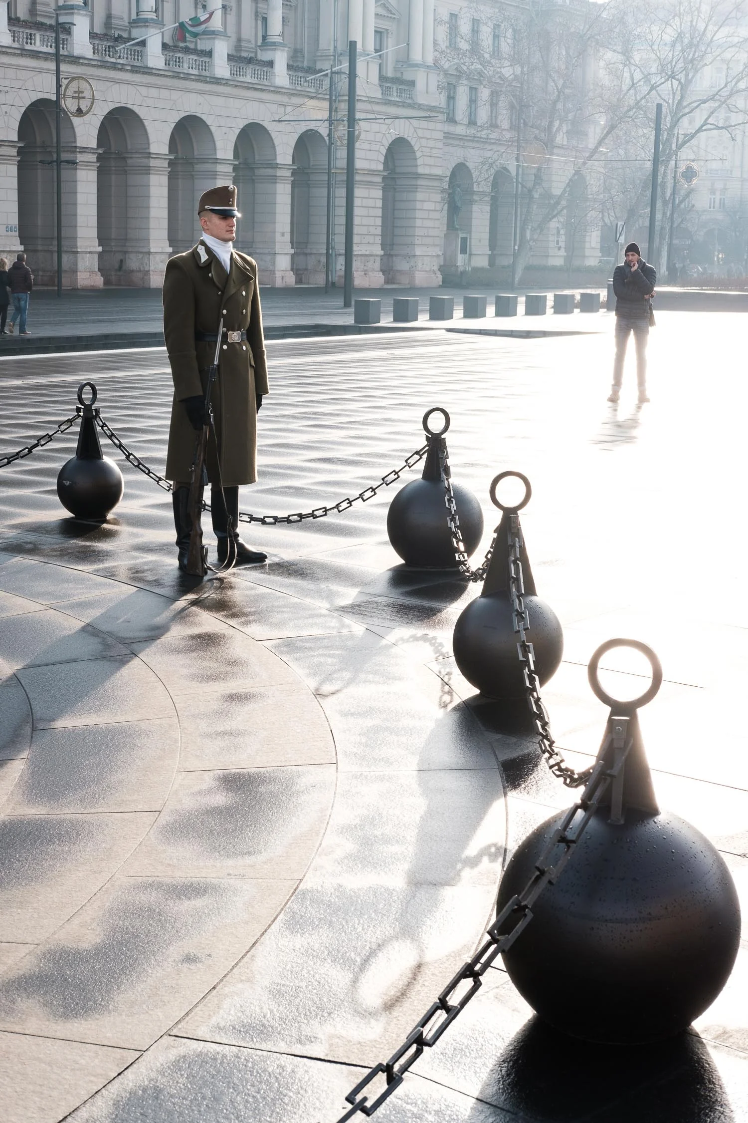 Honor guards at the Hungarian parliament in Budapest, Hungary. CREDIT: Stefan Fuertbauer for The Wall Street Journal
BUDAPEST Travel-style Scenesetters