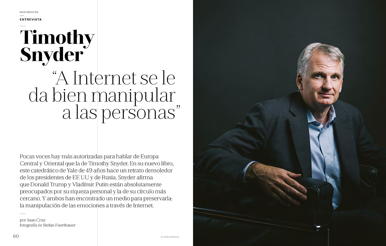 Timothy Snyder for El País Semanal