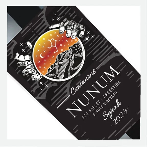 2022 Nunum 'Centaurus 'Syrah, Uco Valley, Single Vineyard