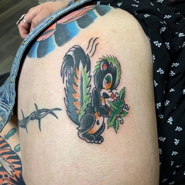 Skunk tatoo 3 by KensanOni  Fur Affinity dot net