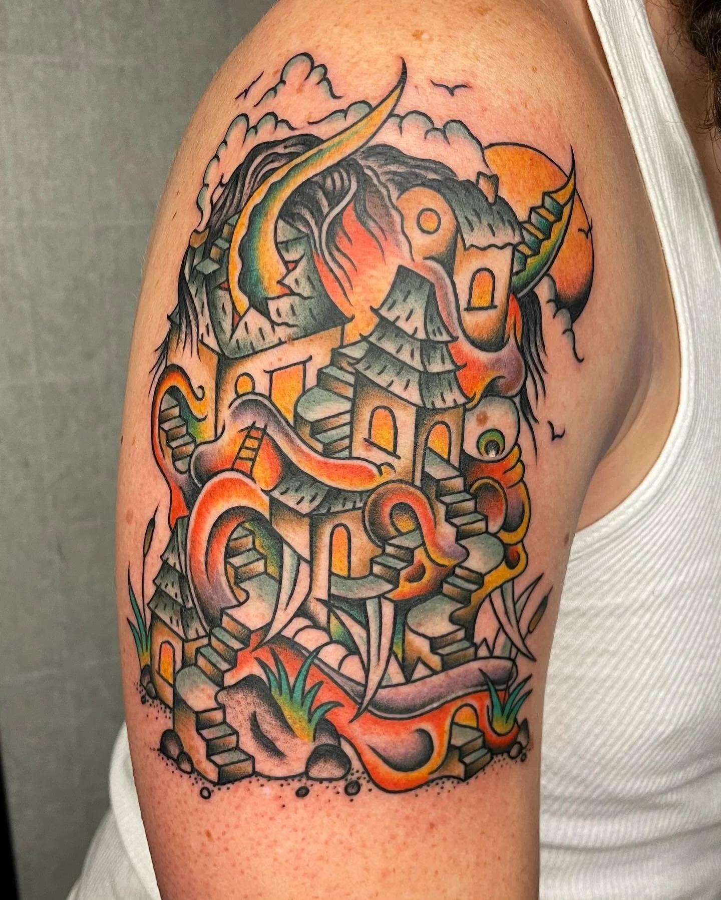 RICHMOND: I’ll be attending the @richmondtattooconvention as my first tatcon as a real grown-up and I can’t friggin wait. If you want some wild shit or maybe even jus an infinity sign and a peacock feather, cruise on into the DMs #saltlak