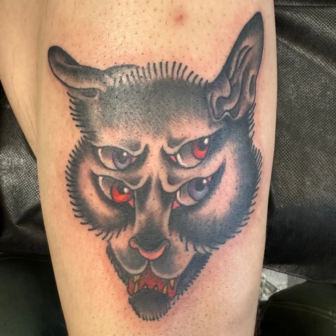 Had a lot of fun with this four eyed cat head recently
#tattoo #tattoos #tattooart #saltlakecity #saltlaketattoos #saltlaketattooartist #slc #slctattoo #slctattooartist #utah #utahtattoo #utahtattooartist #loyaltytattoos @loyaltytattoos