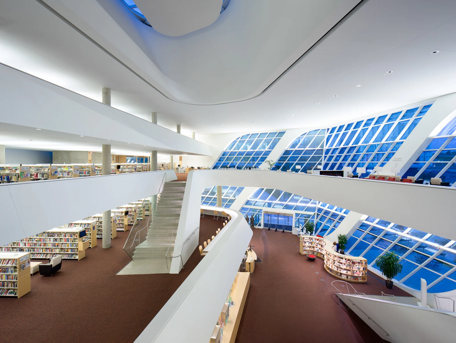 Surrey City Centre Library, Surrey, Canada | Bing Thom Architects.素里中央圖書館, 素里, 加拿大