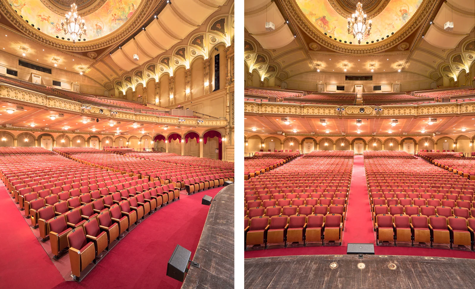 The Orpheum Theatre, Vancouver, Canada | Architect Marcus Priteca.奧芬劇院, 溫哥華, 加拿大