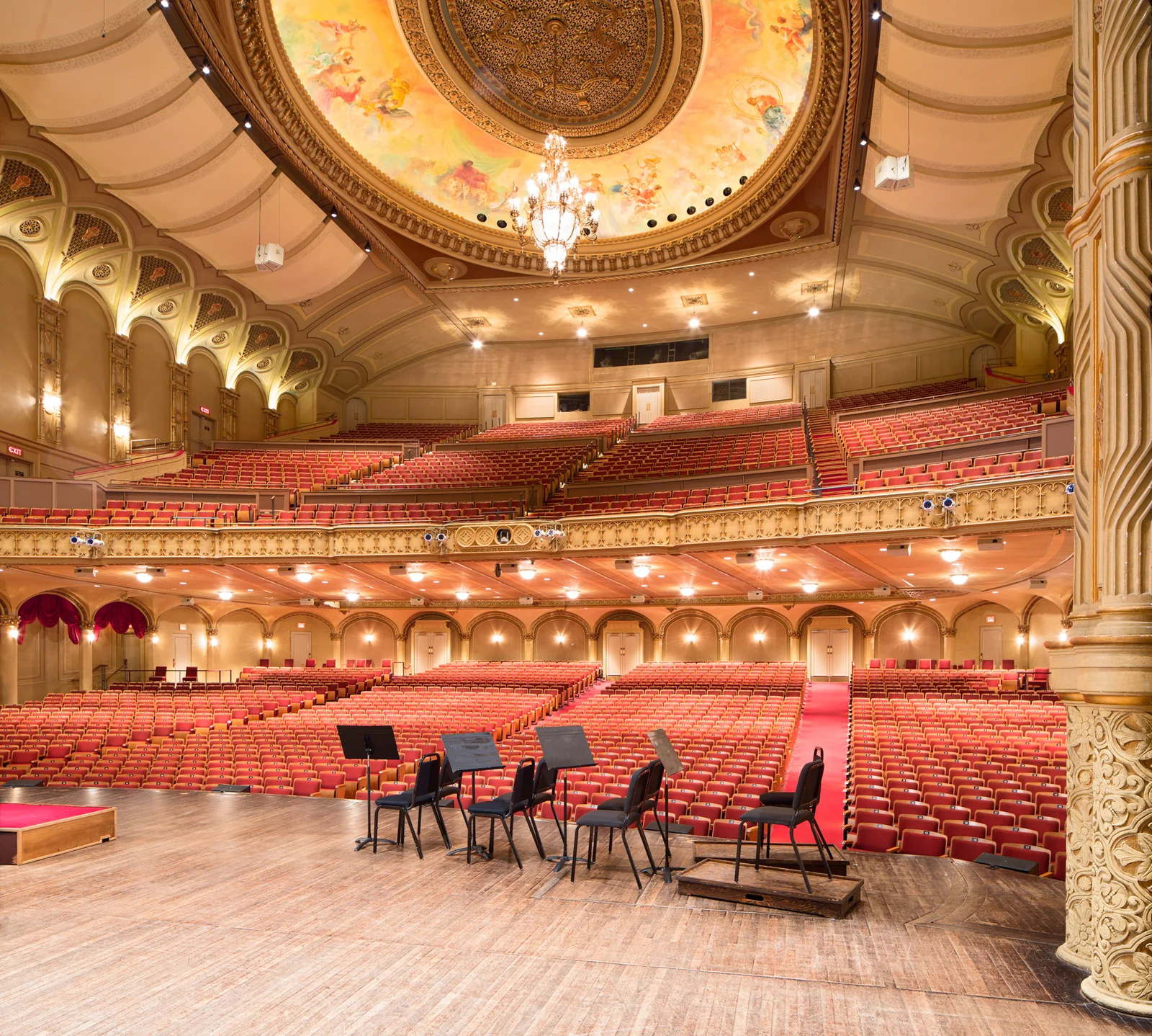 The Orpheum Theatre, Vancouver, Canada | Architect Marcus Priteca.奧芬劇院, 溫哥華, 加拿大