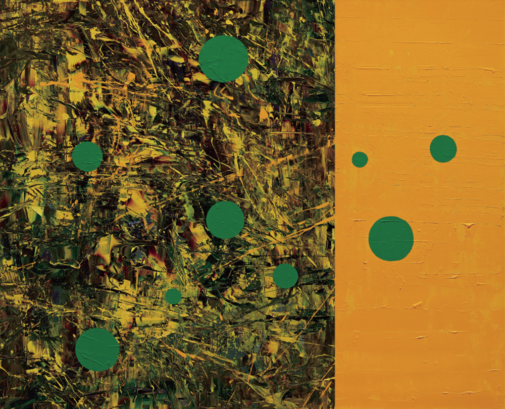 〈轉變場域〉, 2012, 壓克力顏料、畫布, 173×218CM