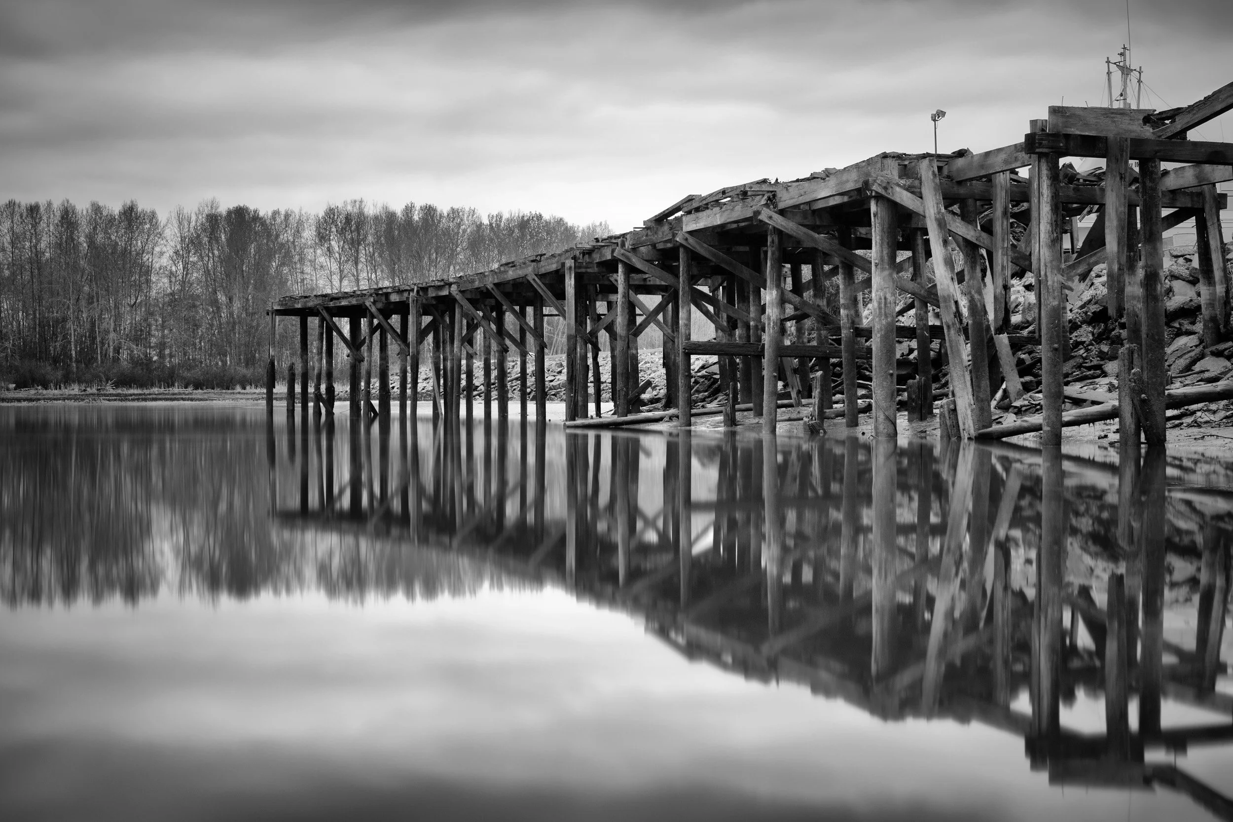 End of The Road - Trestle Remnants