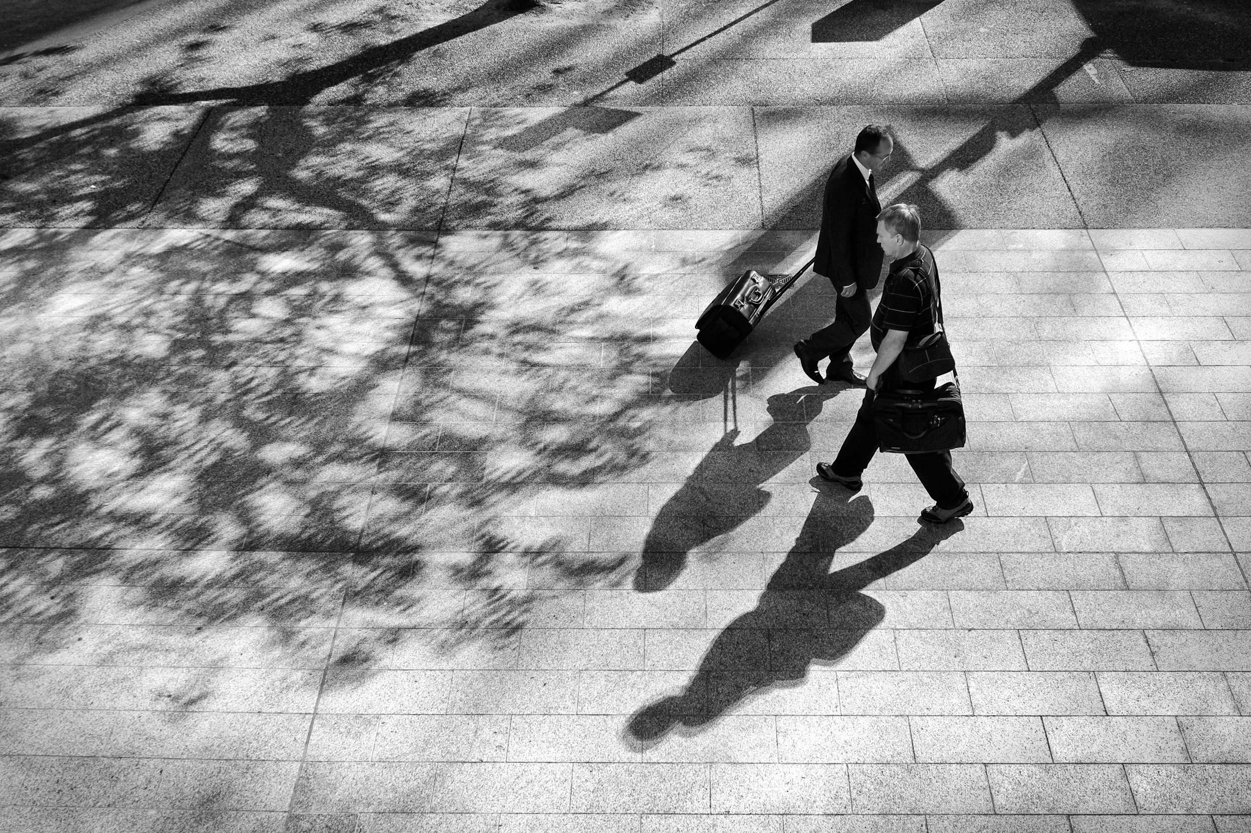 Meeting the Old Self - Shadows in Transit