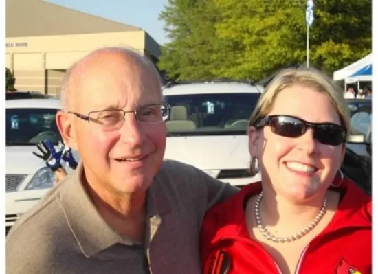 Beth with Dr. Liebschutz.