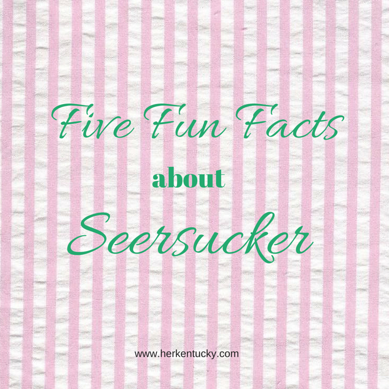 Five Fun Facts About Seersucker