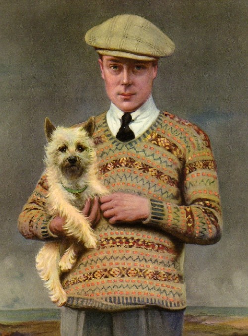 Prince Eddy in Fair Isle