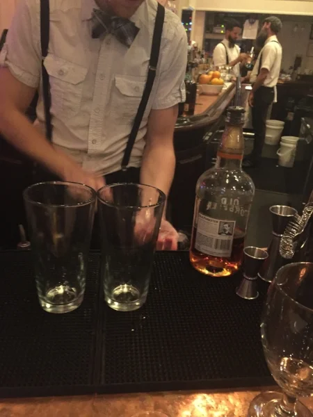 Any hipster bourbon bar, anywhere.