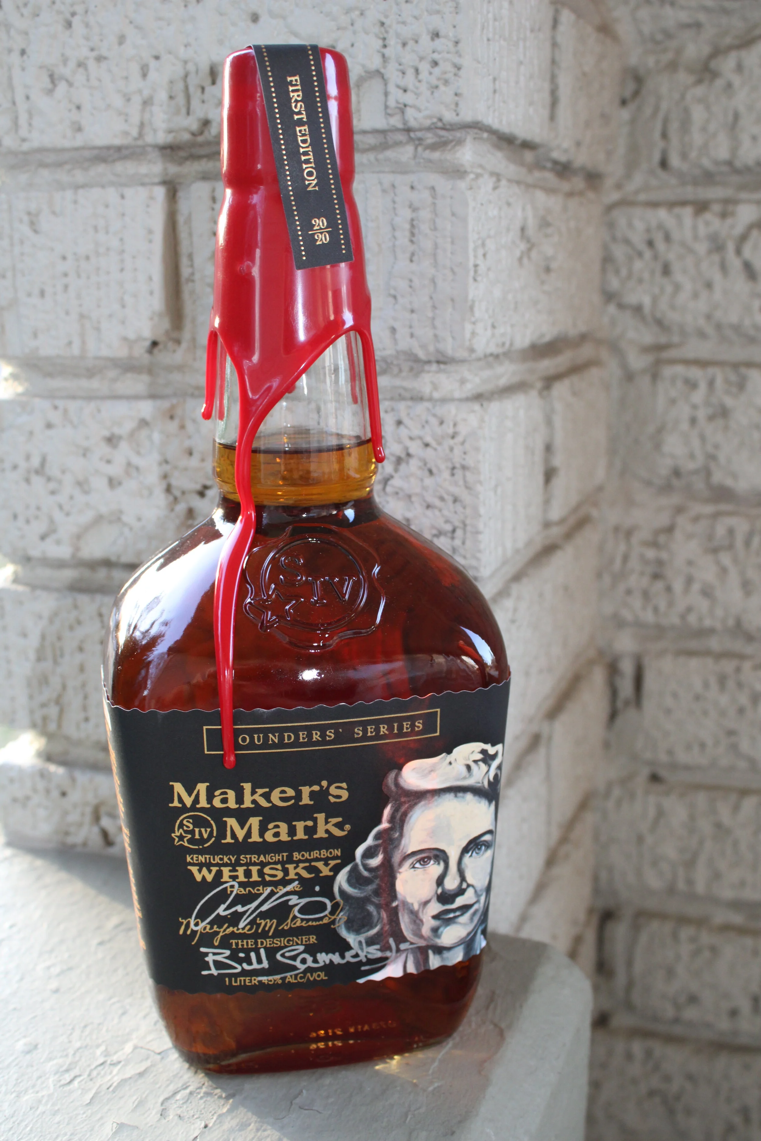 Margie Samuels Commemorative Maker S Mark Bottle Kentucky Life Style Travel Blog