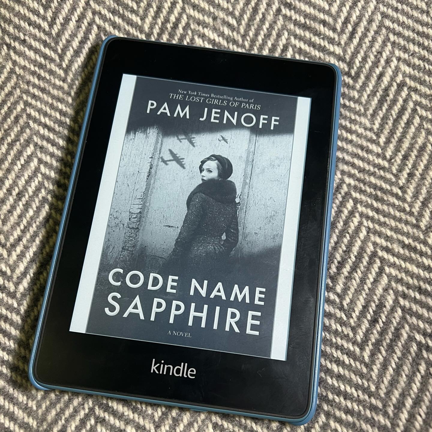 Code Name Sapphire by @pamjenoff, released today by @parkrowbooks. 

HerKentucky Whiskey Glass Rating: 
🥃🥃🥃🥃(of 5)

Pam Jenoff &mdash; an author, law professor and former diplomat &mdash; consistently delivers smart, complex and compelling storie