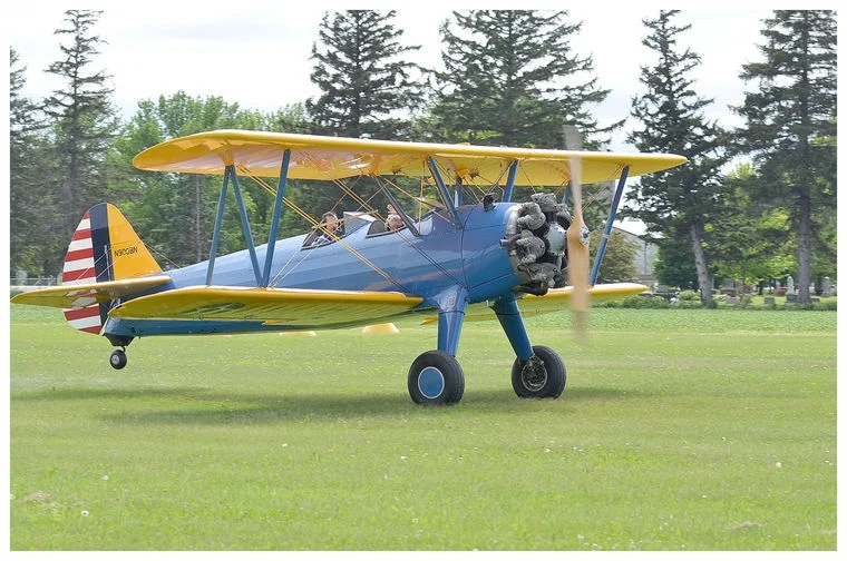 "A fantastic ride! Exhilarating!" (from Mr. Peltier a retired pilot on his 80th birthday)