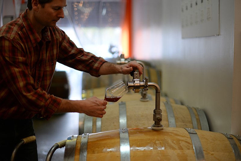 All of our beers are barrel aged using custom equipment for sampling, racking as well as for unique flavor development from each barrel selection.