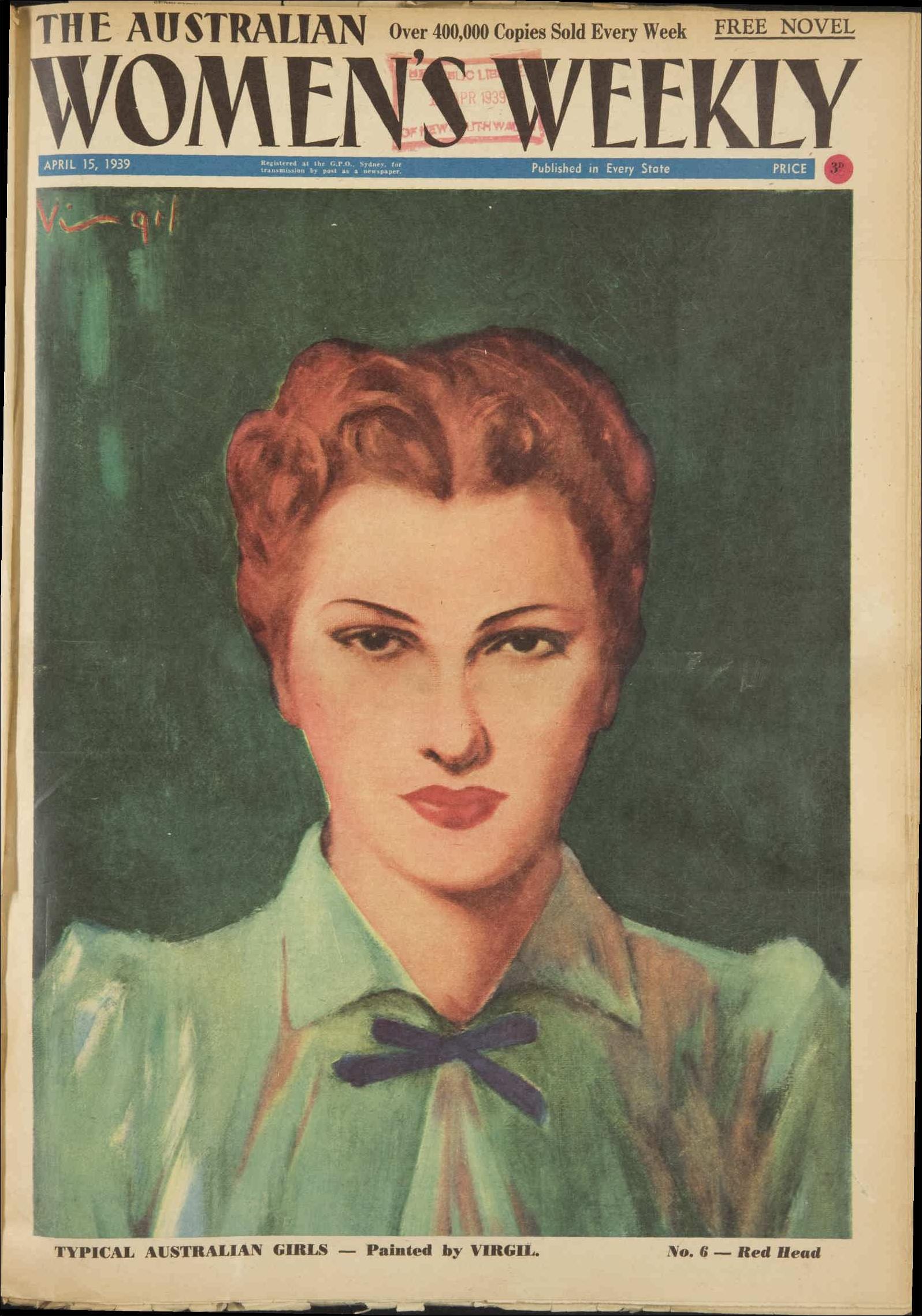 The Australian Womens Weekly Virgil Reilly 1939 Covers — Pikitia Press