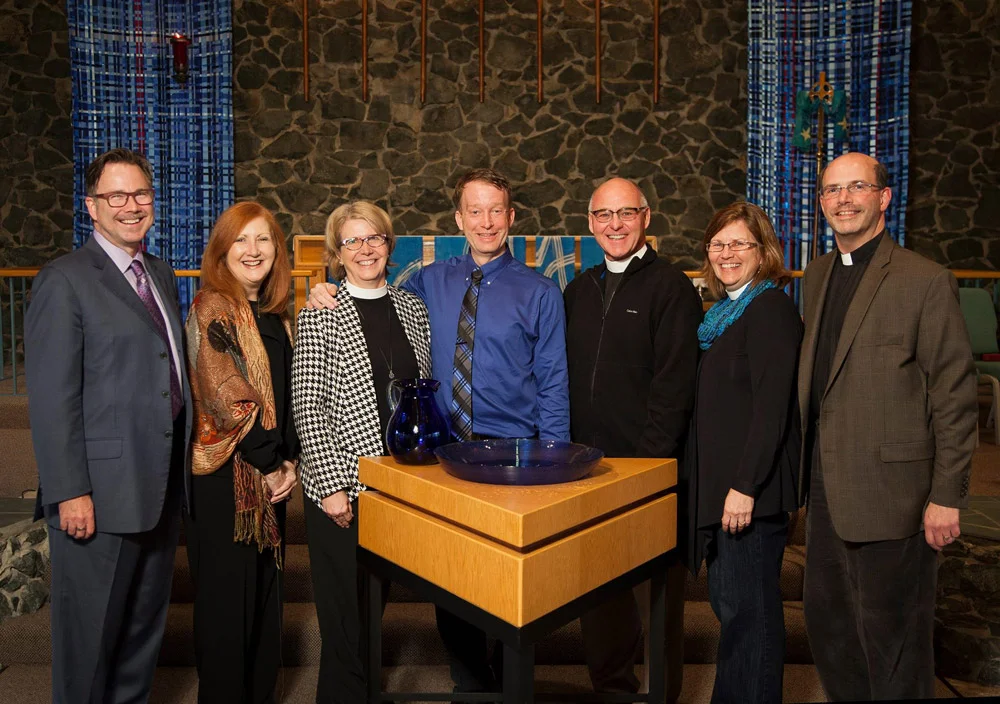 Stephen (left) presented on Sacred Space at the Worship Matters workshop in Seattle, WA 2014