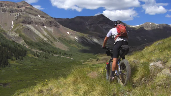 Ryan Douglas on the Colorado Trail.