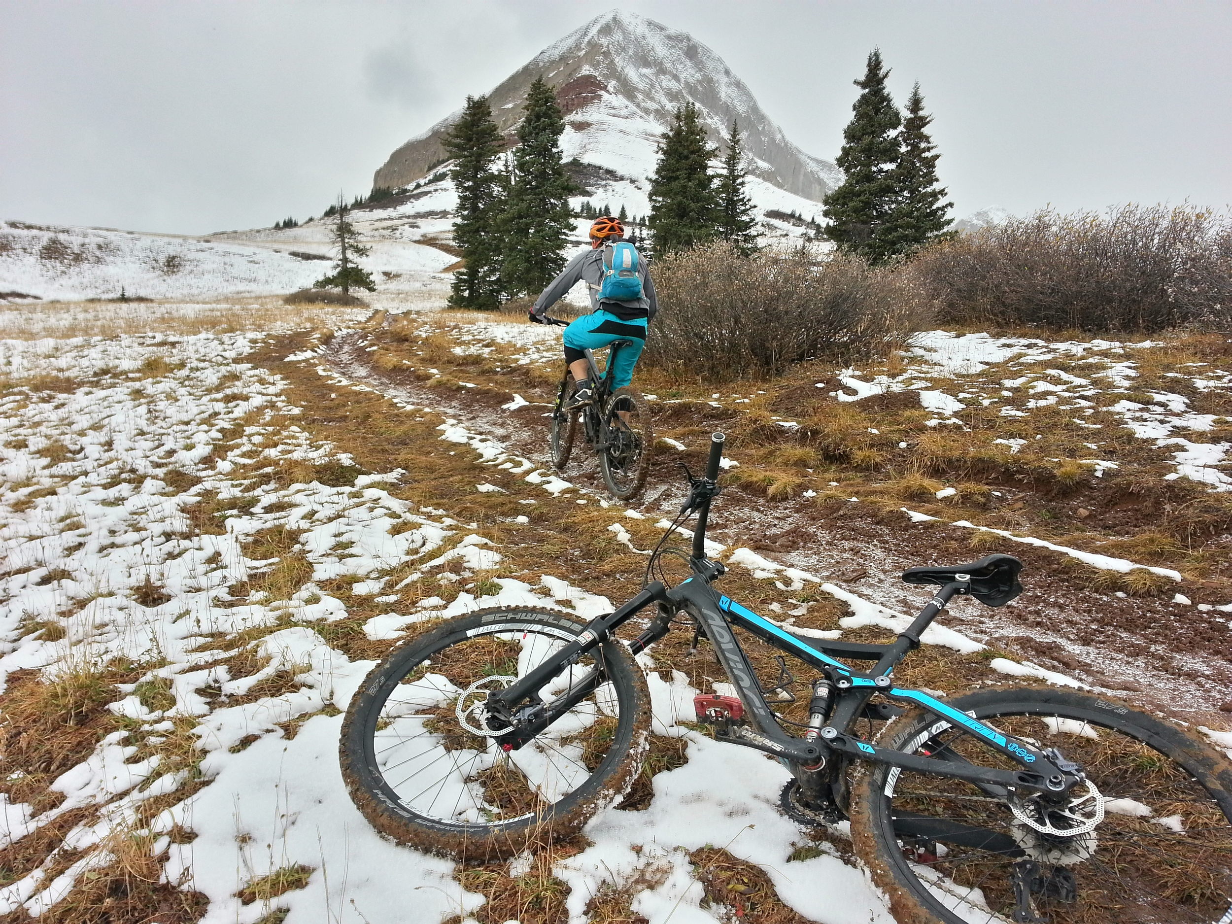 Not enough snow for a fatbike. Still perfect for your summer machine!