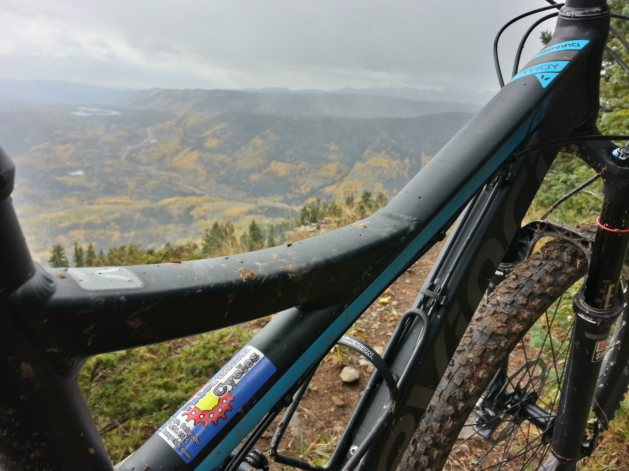 Chad's Troy looks over all the elevation about to be lost in mad style...