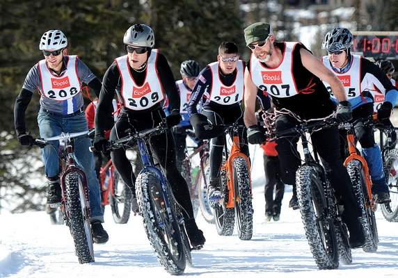 Racing on wide, groomed trails is fast and fun!