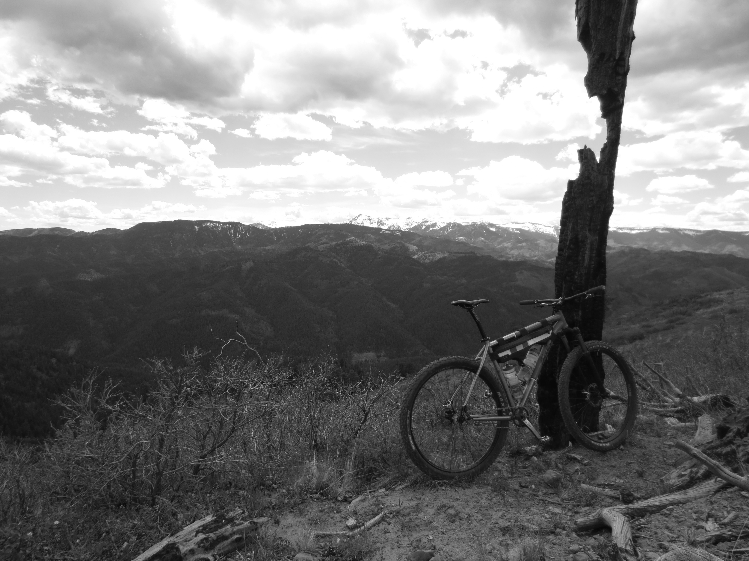 High above the Hermosa drainage