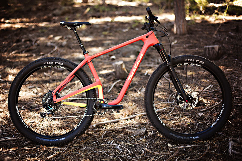 Wild and woolly, the Woodsmoke is a unique beast that can utilize many wheel sizes, and boasts the shortest chainstay length we've seen since 26" bikes.