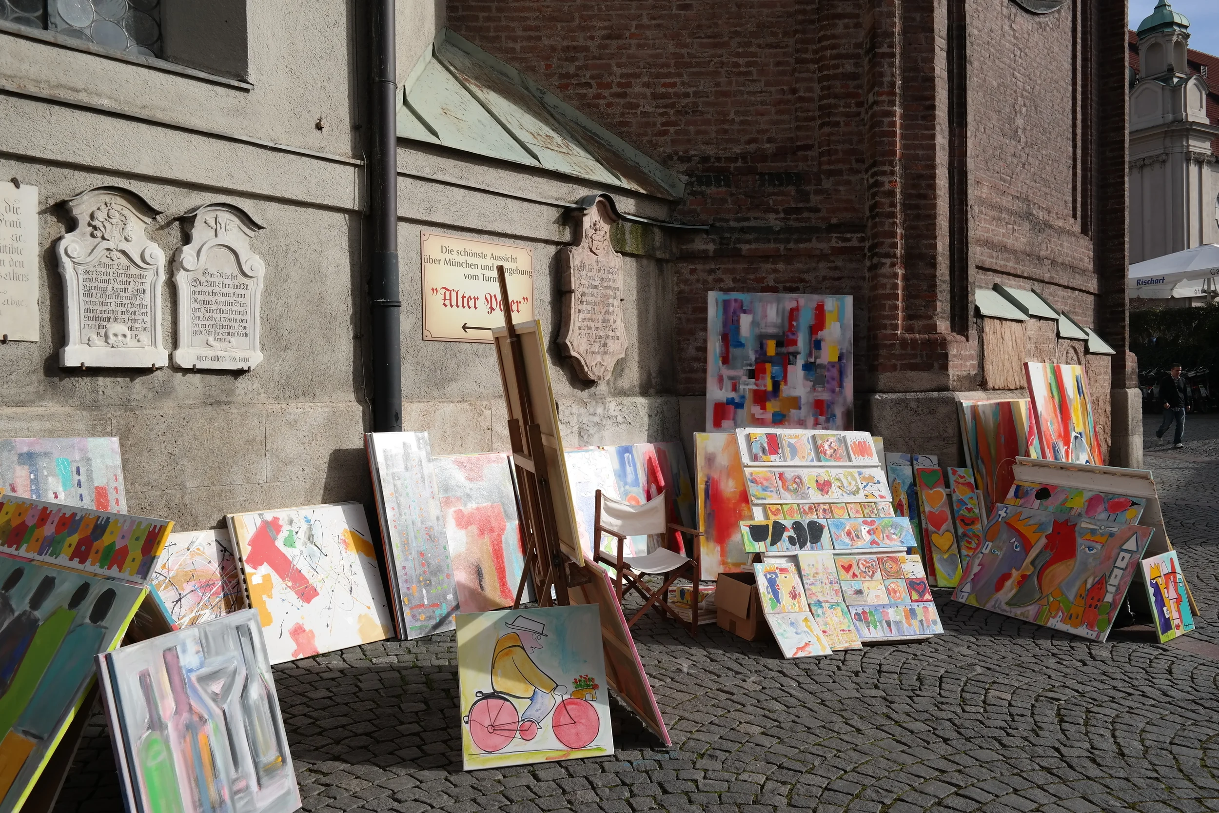 Art for sale.