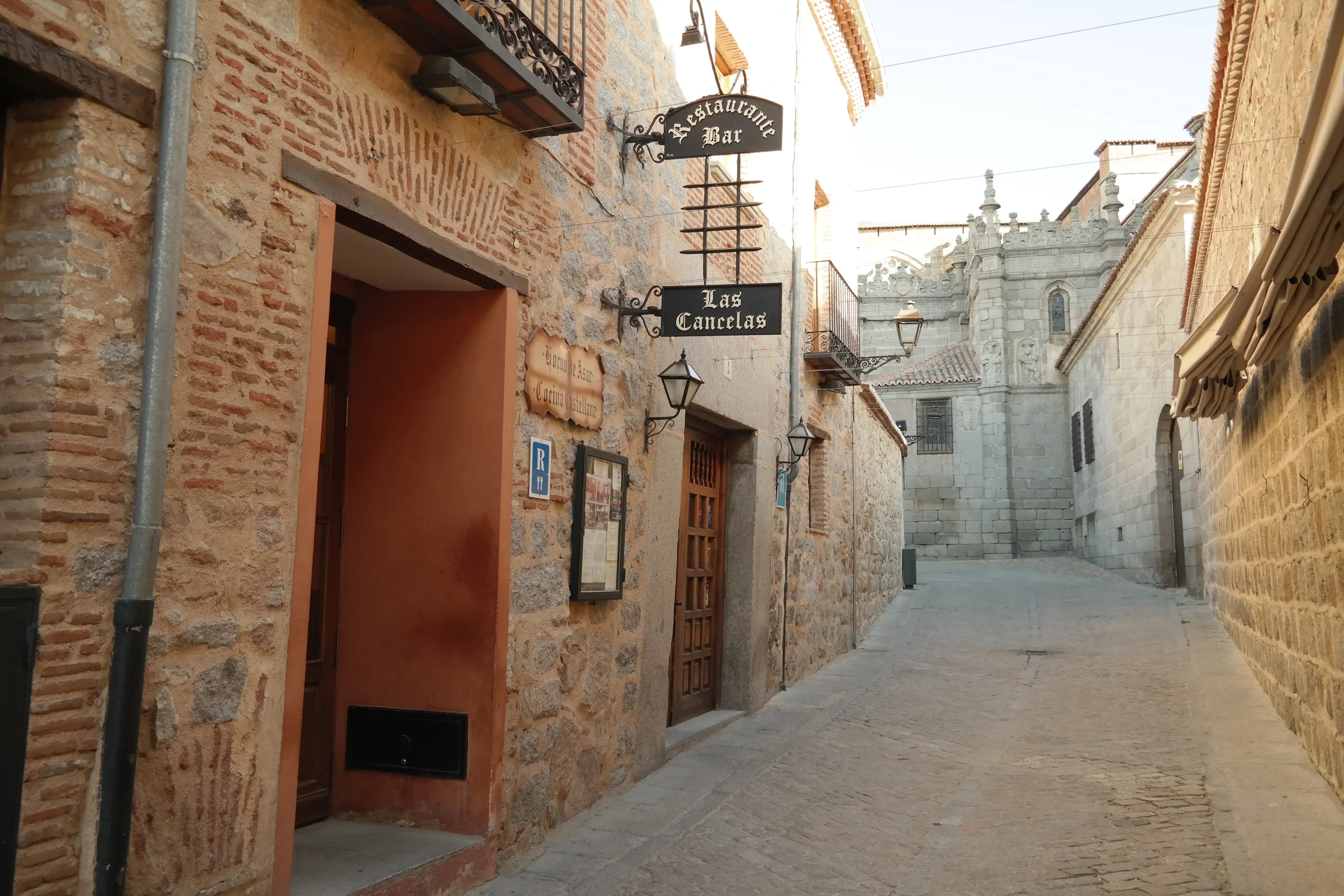 Our hotel, Las Cancelas, a fifteenth century inn.