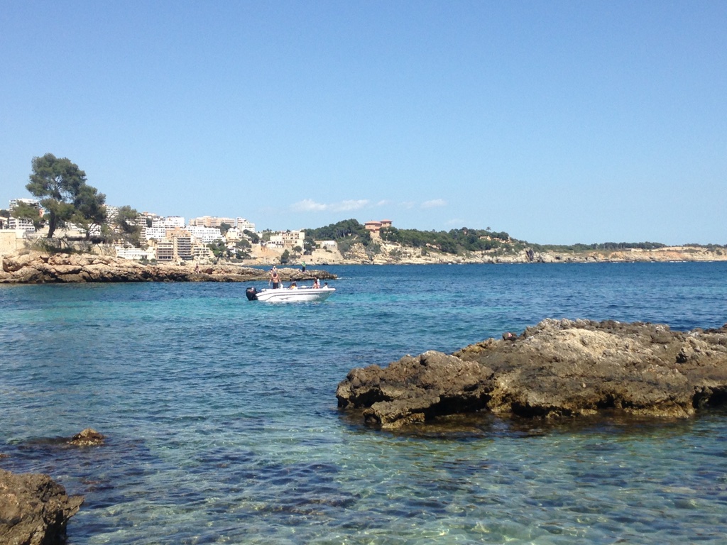 We spent two full days looking at this . I cannot even begin to describe how beautiful Palma is! We sat right next to the water one day and ate breakfast and lunch inches from the water--it was truly paradise. 
