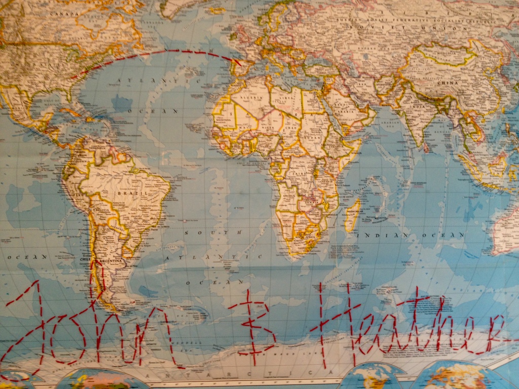 Isn't this beautiful? Our friend Ashley gave it to us at our wedding shower. I love it and can't wait to frame it when we move back.