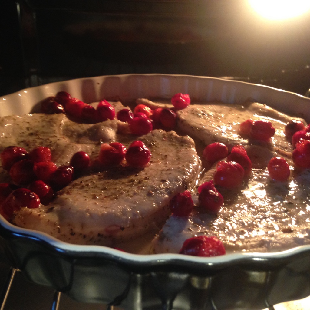 Small turkey breast fillets...that weren't so good. Not awful, just tough. Oh well. Turkey's not my favorite anyway.