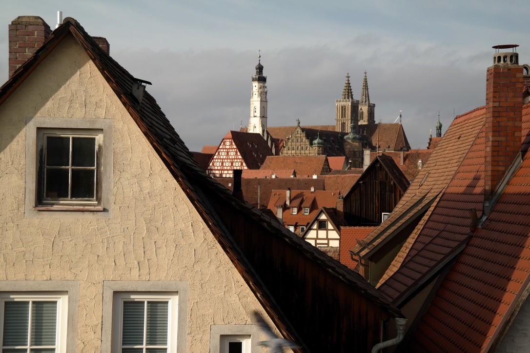 A view of the city taken from the city walls.