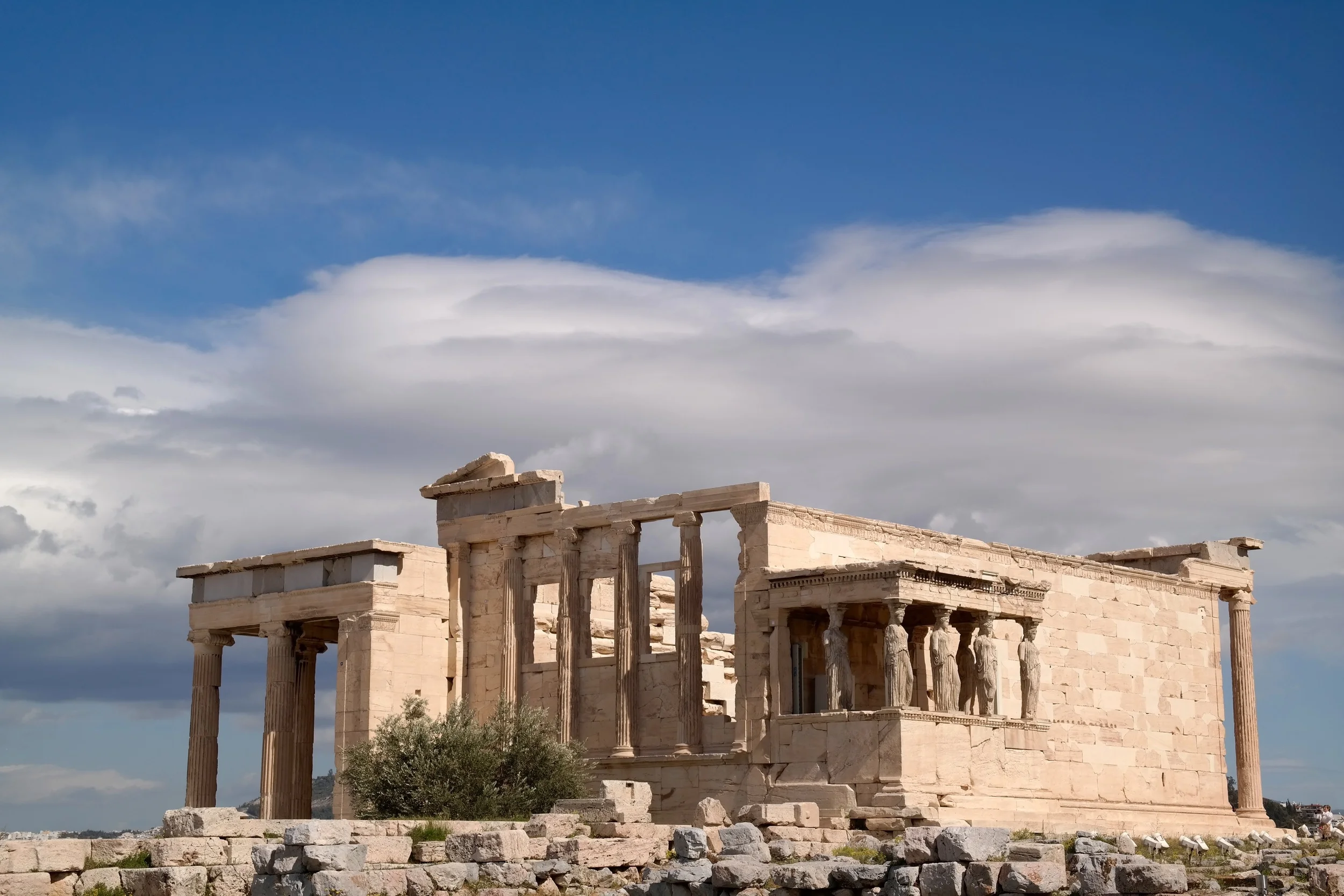 The Acropolis in all its glory. It's not too bad of a climb, but the views that you get overlooking the whole city are so, so worth it.