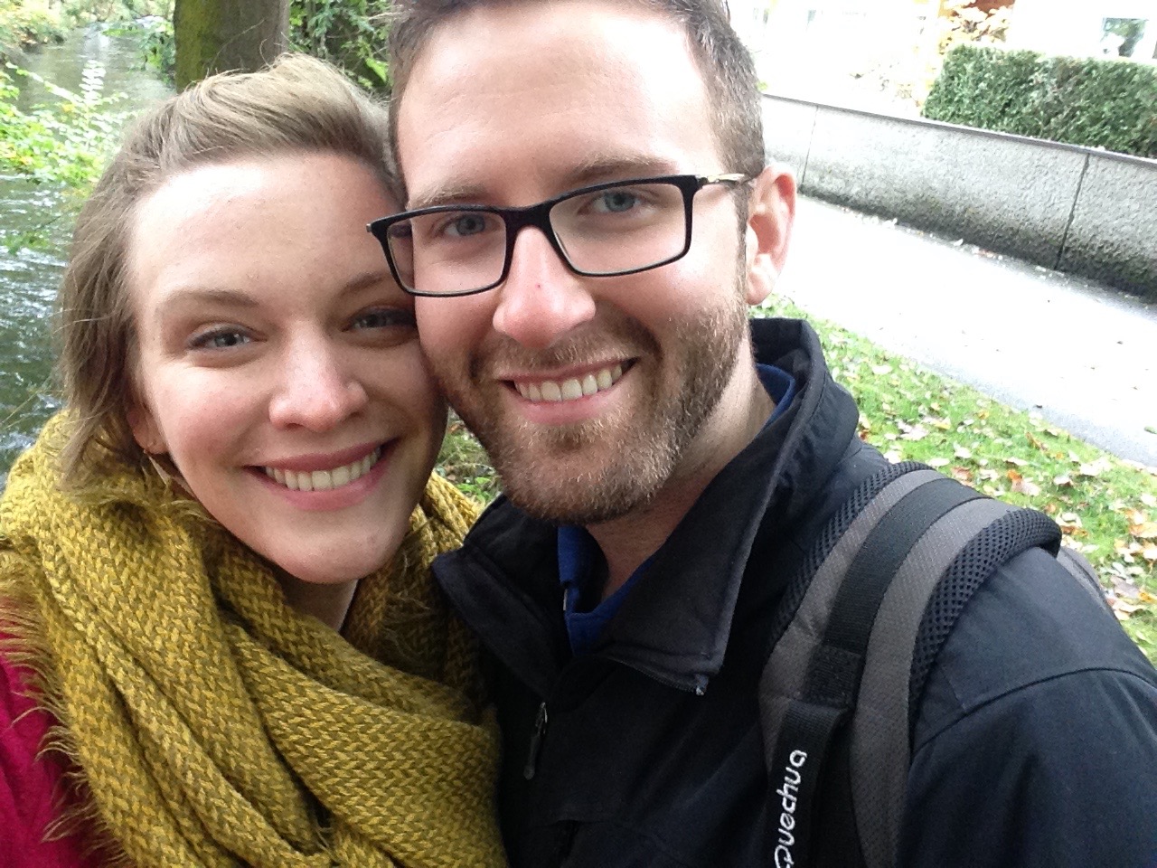 At the start of our time in Germany, we were a few pounds lighter (thanks, German food + beer) and not yet jaded by days without sunshine.