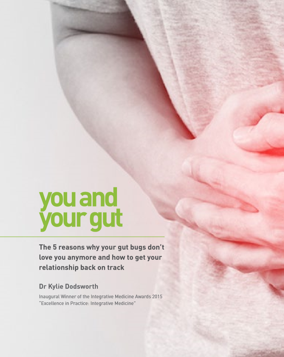 New ebook - You &amp; your gut by Dr Kylie Dodsworth