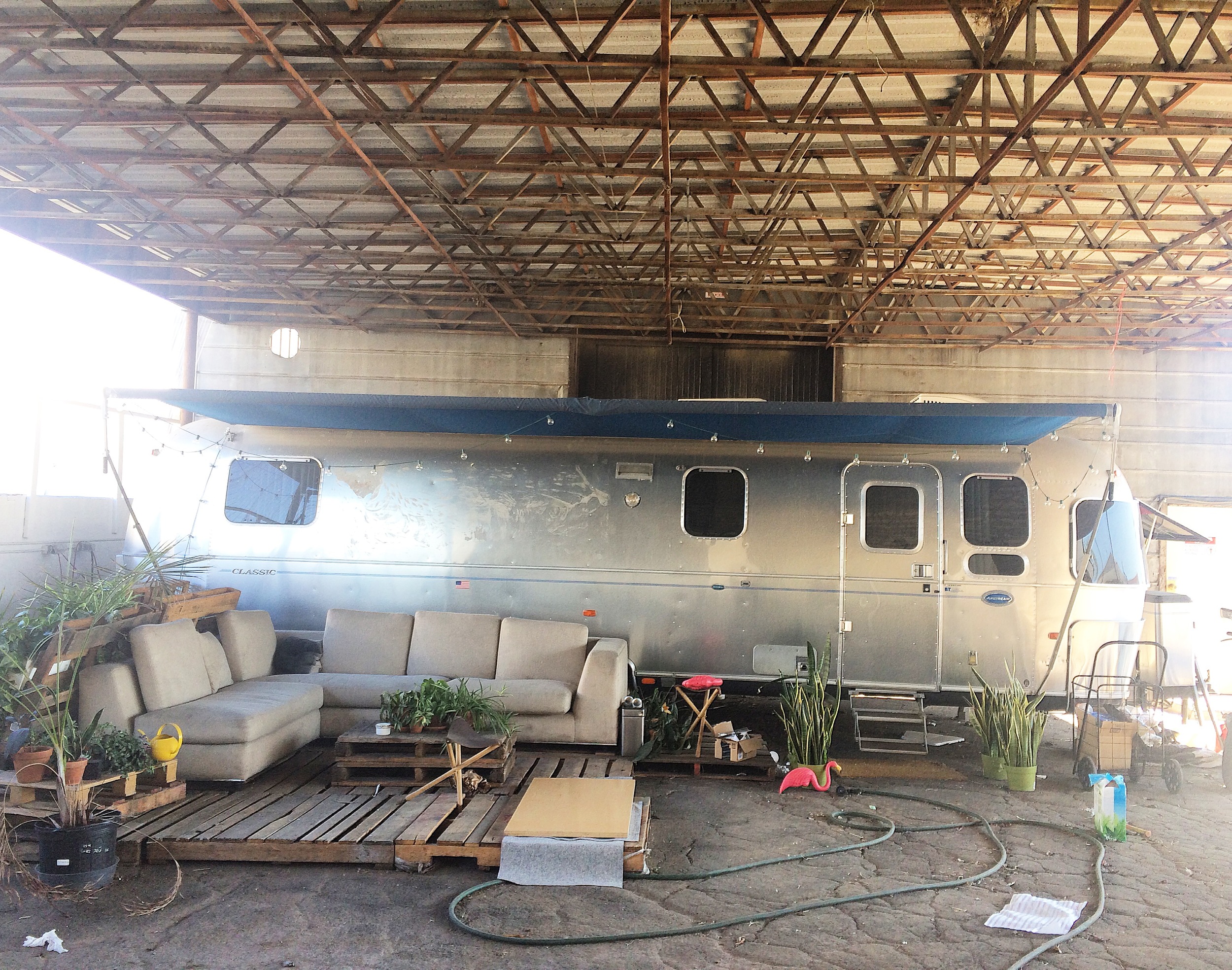 Lumi's very own Airstream. File under "things we'll never have in New York City."