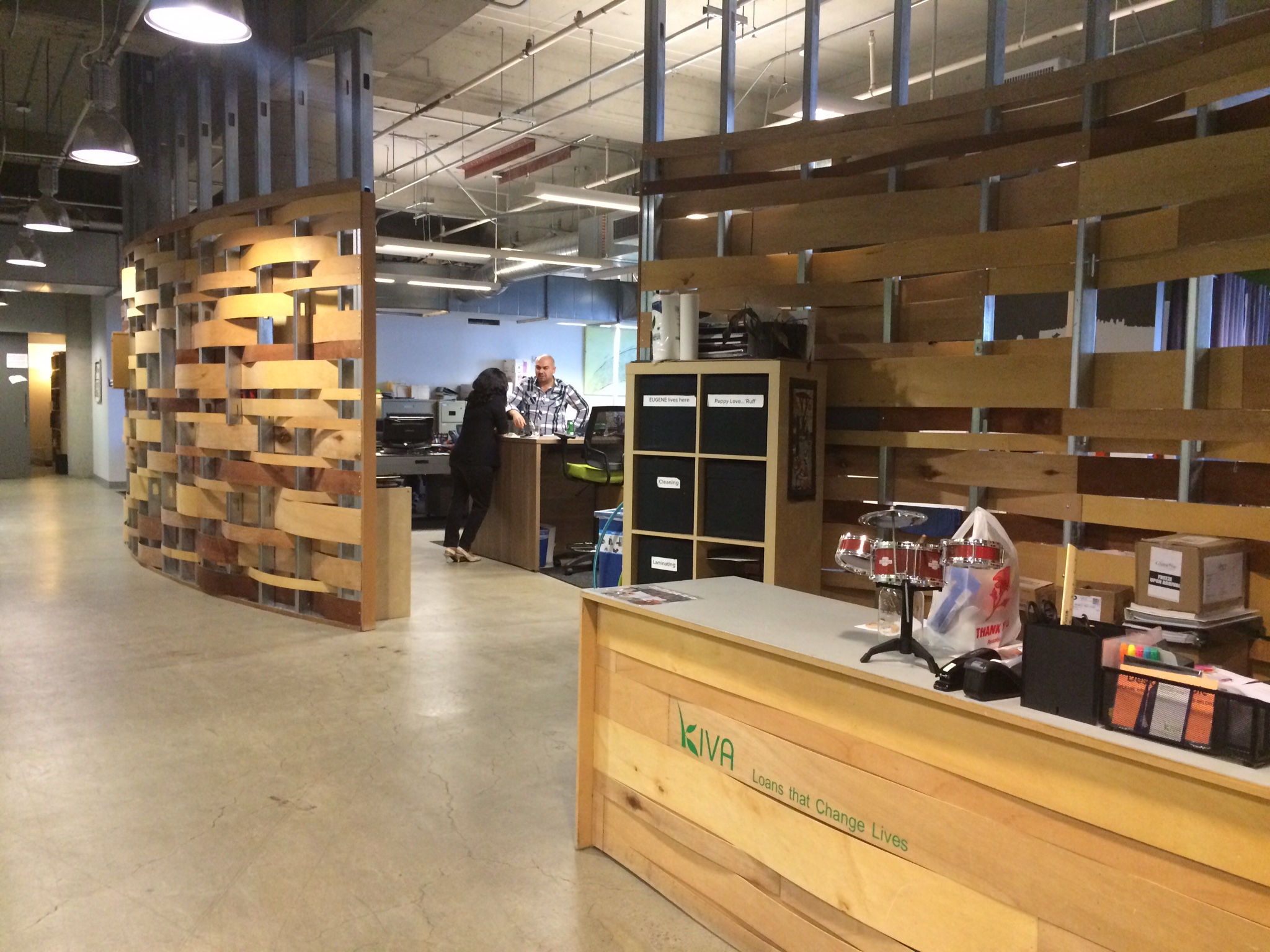 Inside Kiva 's San Francisco offices. 