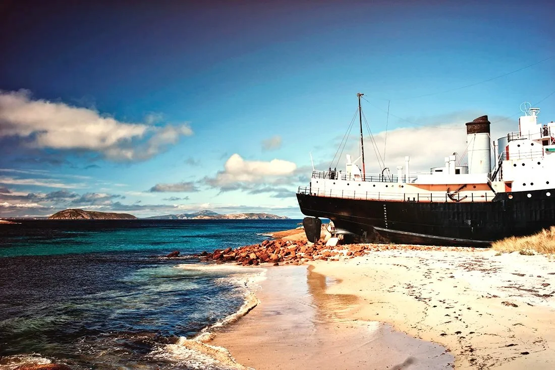 Ship Wrecked in W.A