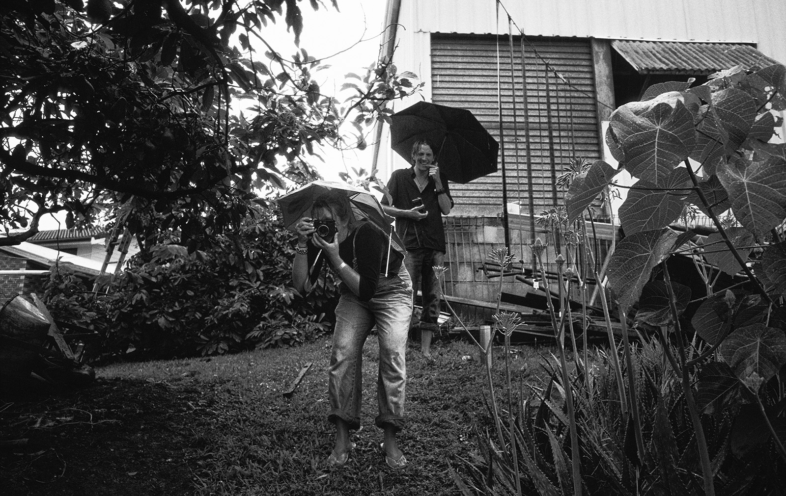 "Trent Parke and Narelle Autio" Currumbin Valley, photo copyright : Russell Shakespeare