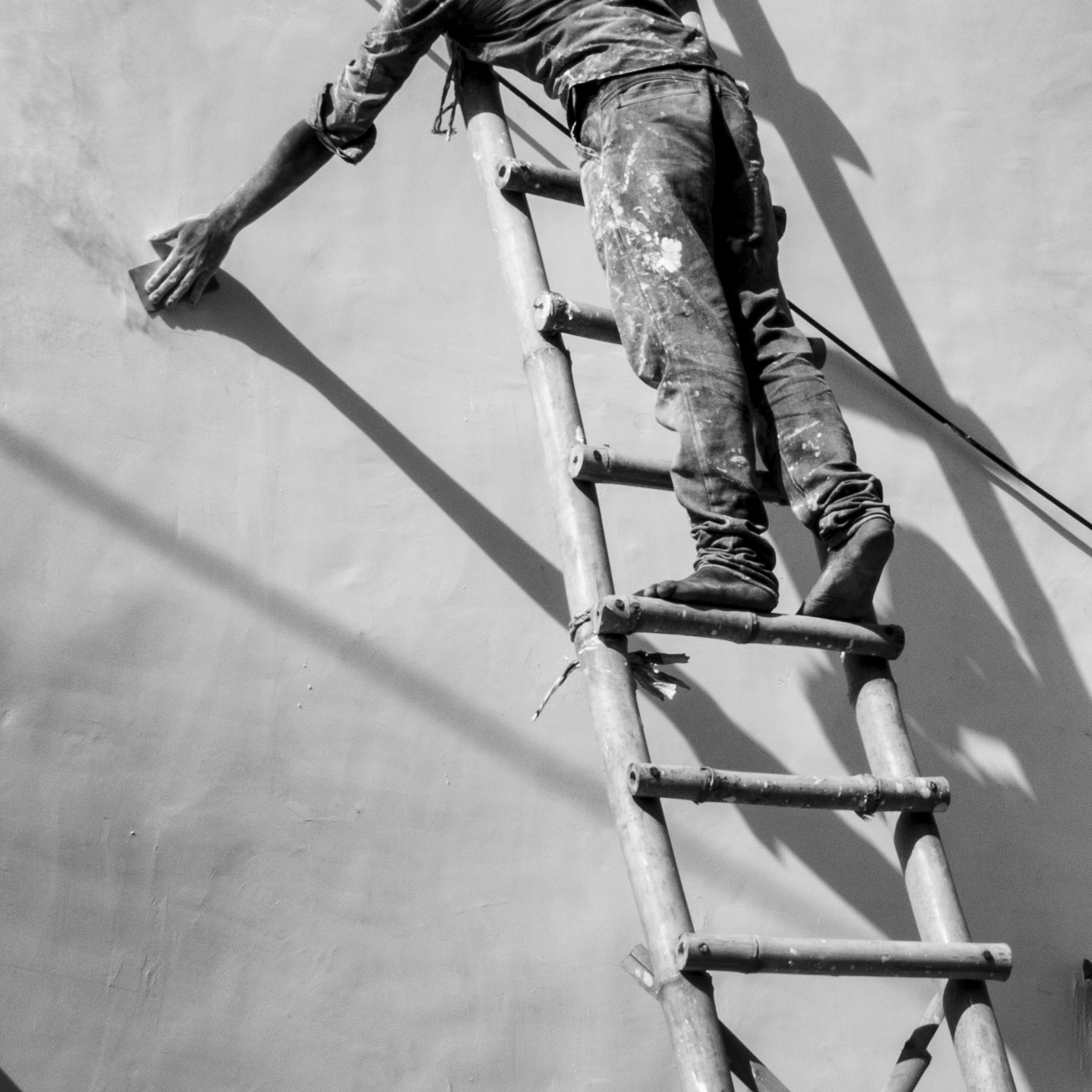 "Ladder Work" © Russell Shakespeare 2016