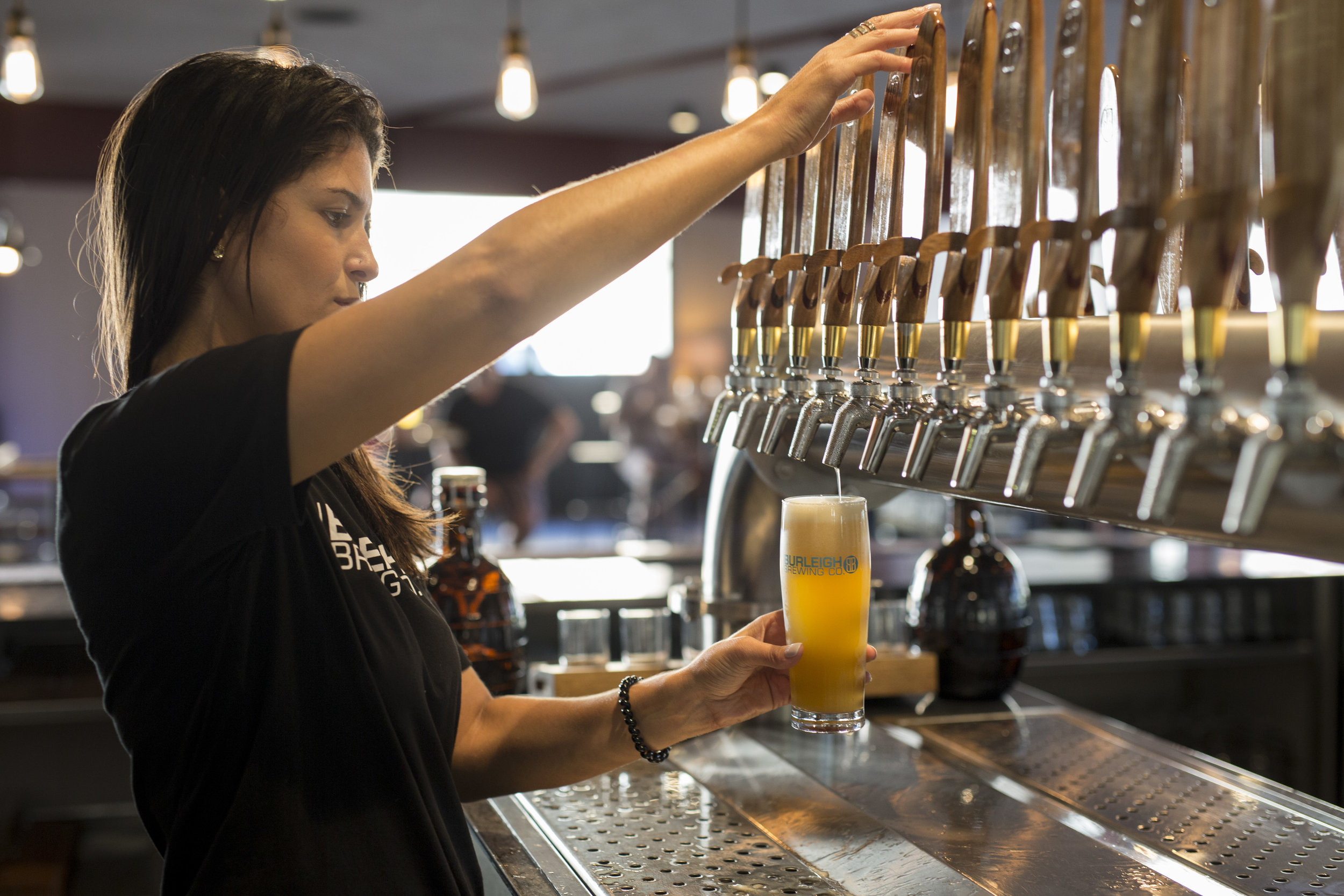  Burleigh Brewing. at the Brewery, Burleigh Heads, Qld, Australia. 