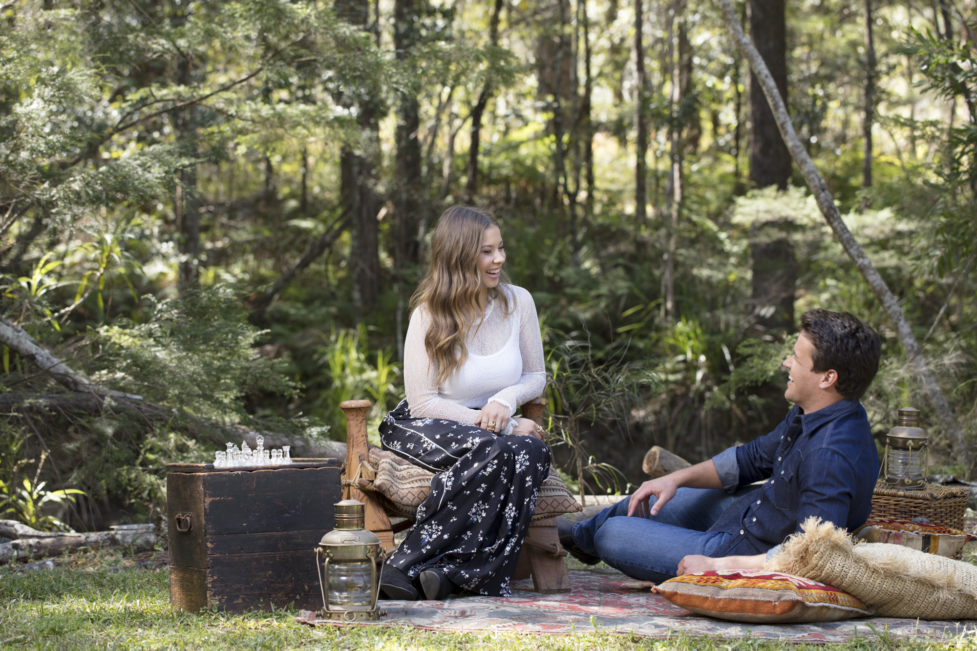  Bindi Irwin &amp; Chandler Powell for The Australian Women's Weekly Magazine 