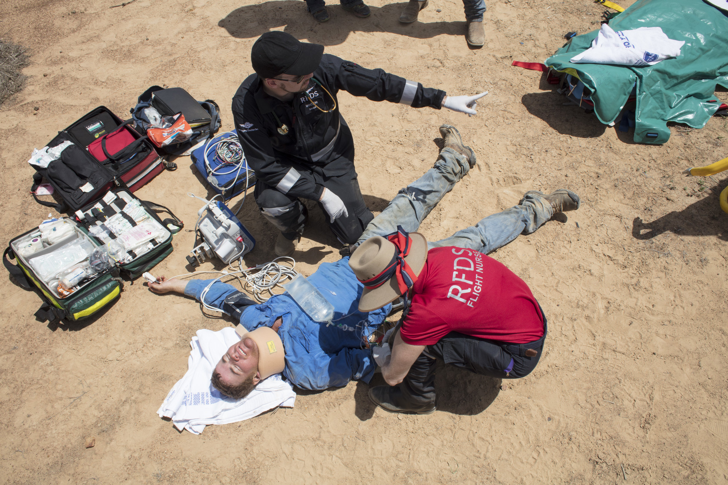  The Royal Flying Doctor Service, Qld, Australia. 