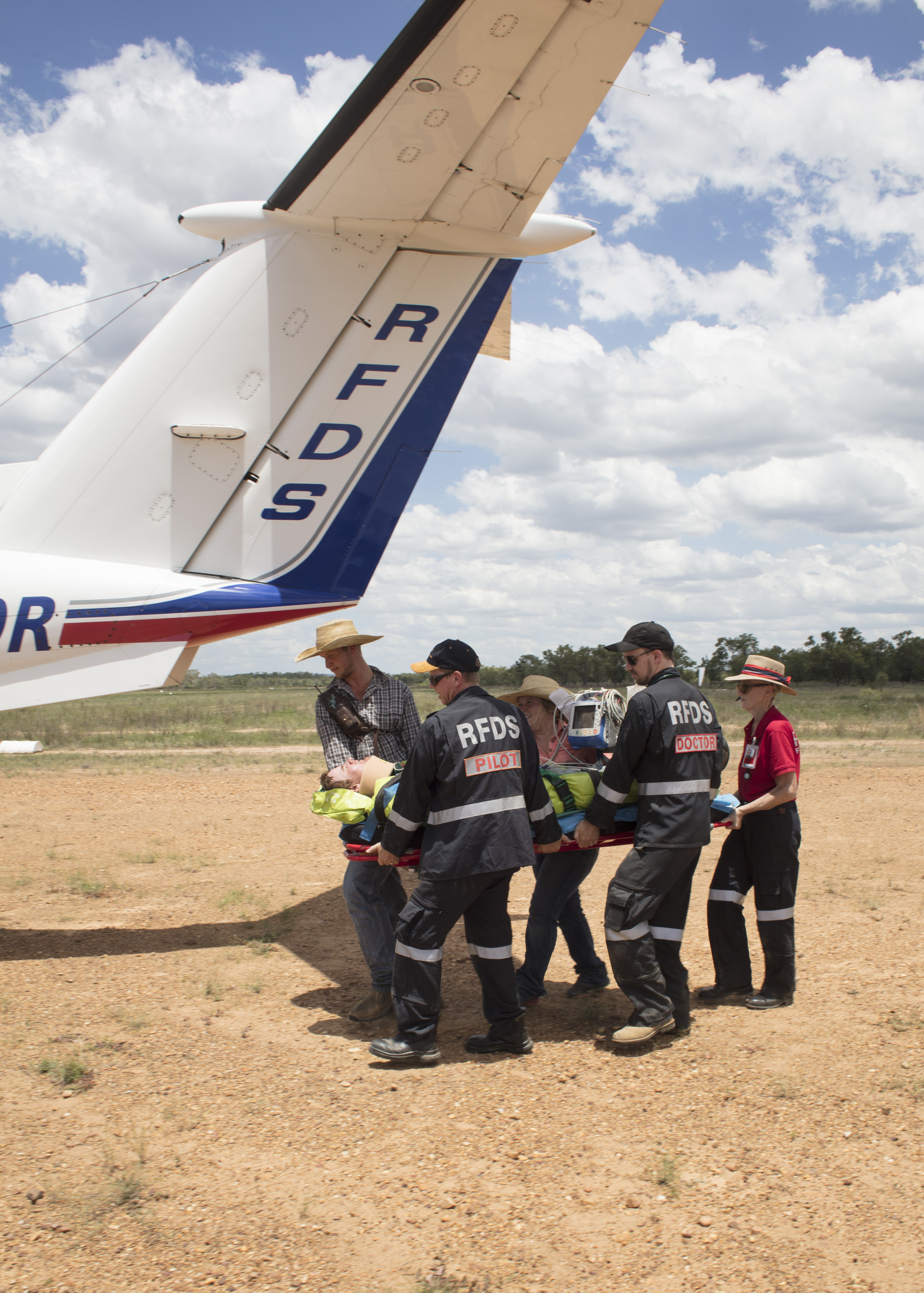  The Royal Flying Doctor Service, Qld, Australia. 