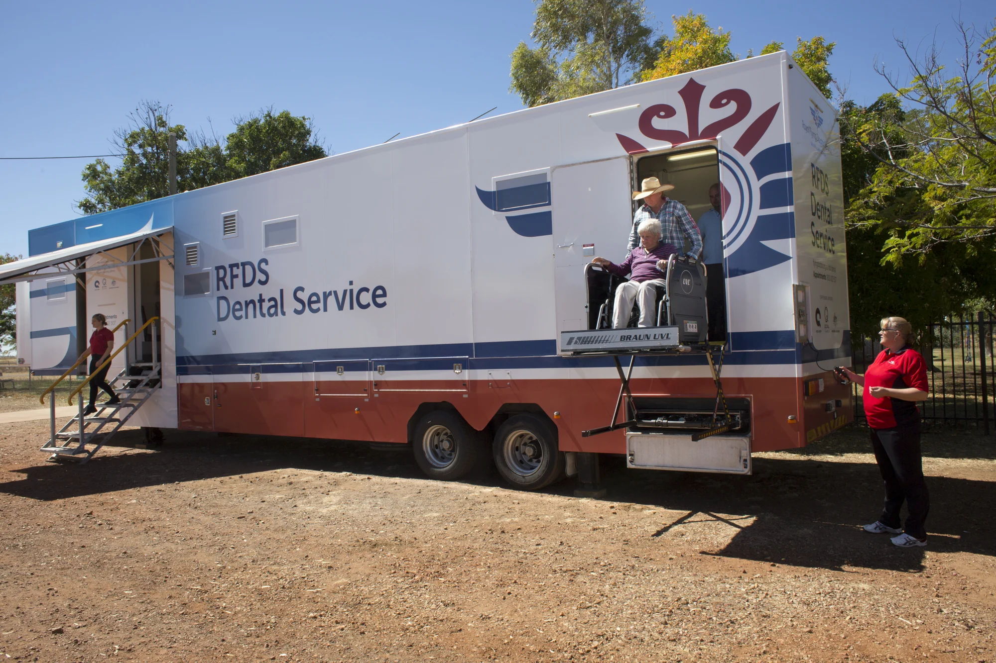The Royal Flying Doctor Service, Qld, Australia.